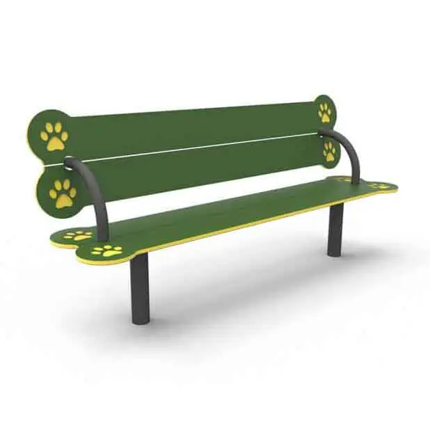 Banc Dos - Mobilier Parc Canin